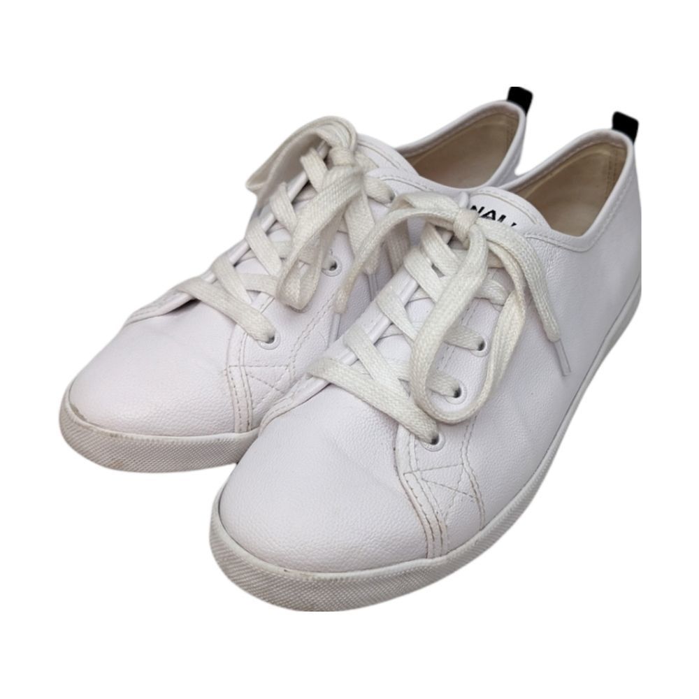 Nautica Women's Lanyard Strap White Sneakers SZ 9